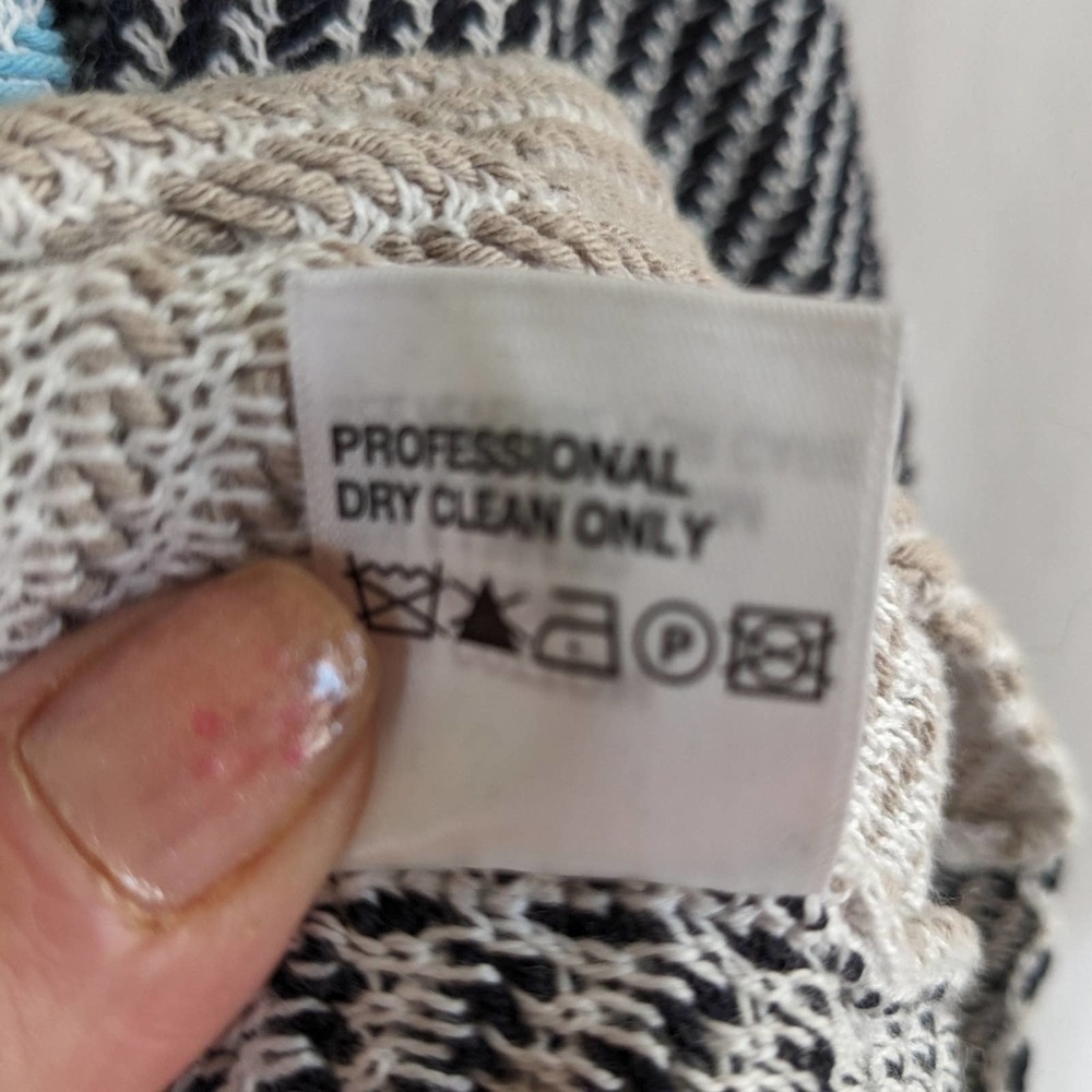 Etcetera Sweater Block Color Size Medium - image 6
